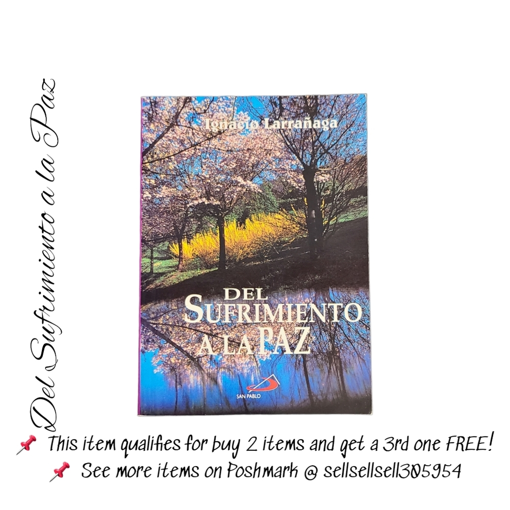 📌 *Book - Del Sufrimiento a la Paz - Ignacio Larrañaga - Paperback - EUC